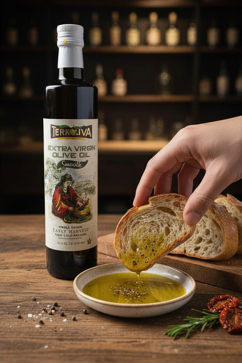 SMOOTH EXTRA VIRGIN OLIVE OIL 25.4 OZ (750 ML)