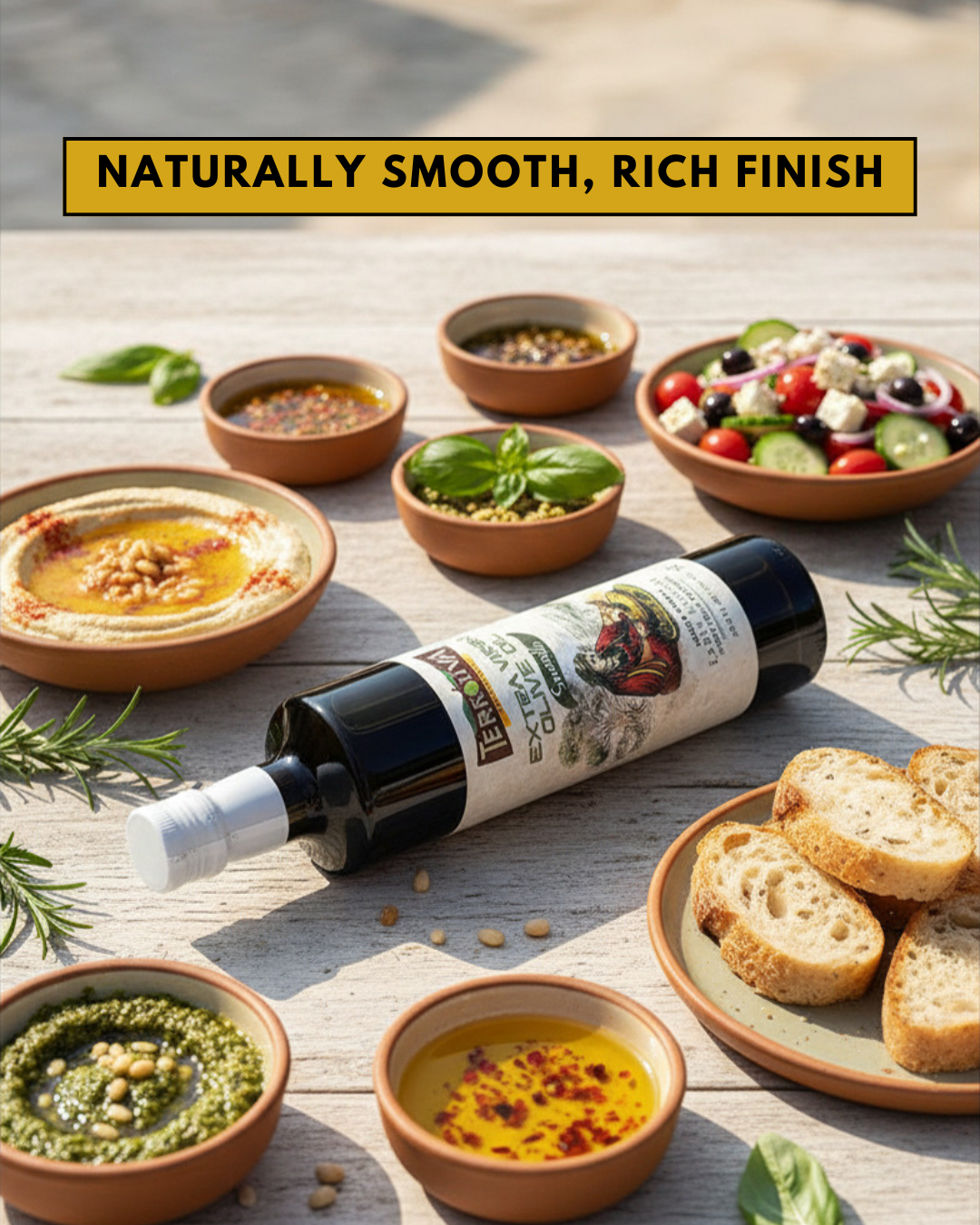 SMOOTH EXTRA VIRGIN OLIVE OIL 25.4 OZ (750 ML)